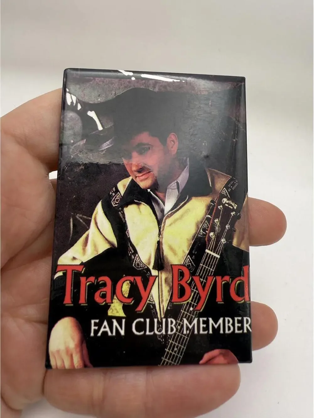 Tracy Byrd Fan Club Member Pin Badge